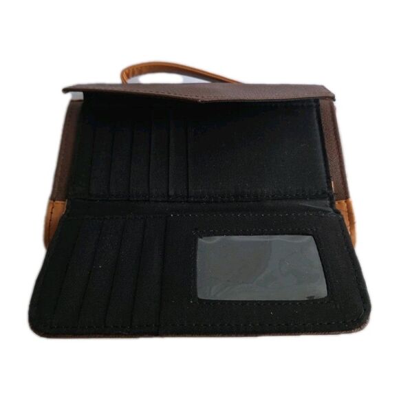 HARRY POTTER Hogwarts TRUNK Crossbody Bag WALLET Patches 9 3/4 BIOWORLD No Strap - Picture 3 of 5